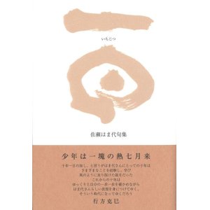 画像: 佐瀬はま代句集『一日』（いちじつ）