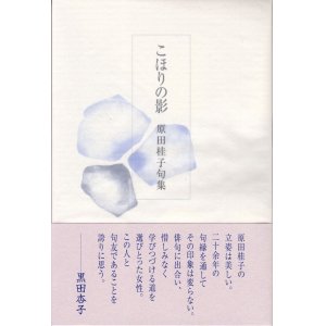 画像: 原田桂子句集『こほりの影』（こほりのかげ）