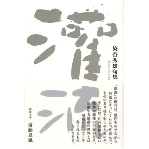 画像: 染谷秀雄句集『灌流』（かんりゅう）