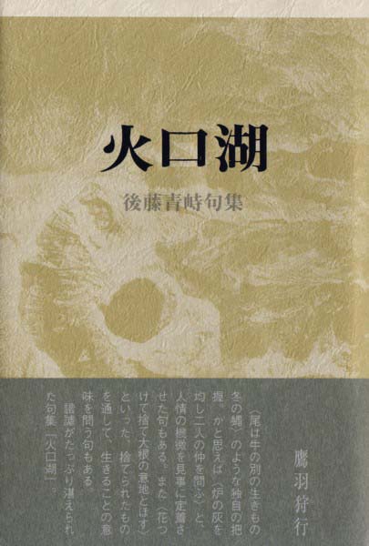 画像1: 後藤青峙句集『火口湖』